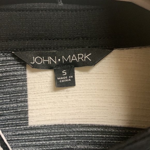 John Mark Black/white Top - Picture 2 of 5